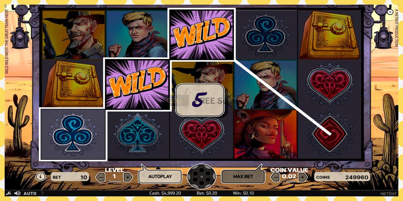 Demo slots Wild Wild West bezmaksas un bez reģistrācijas, attēlu - 1