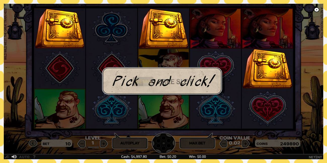 Demo slot Wild Wild West free and without registration, picture - 1