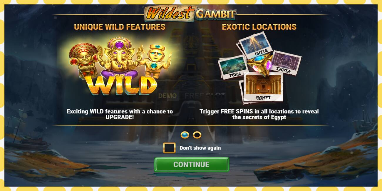 Demo slot Wildest Gambit free and without registration, picture - 1