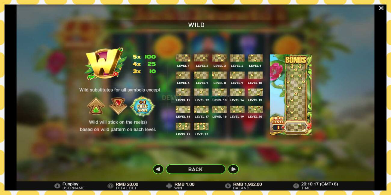 Demo slot Wilds and the Beanstalk free and without registration, picture - 1