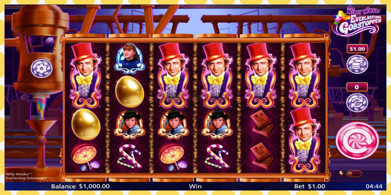 Demo slot Willy Wonka Everlasting Gobstopper free and without registration, picture - 1