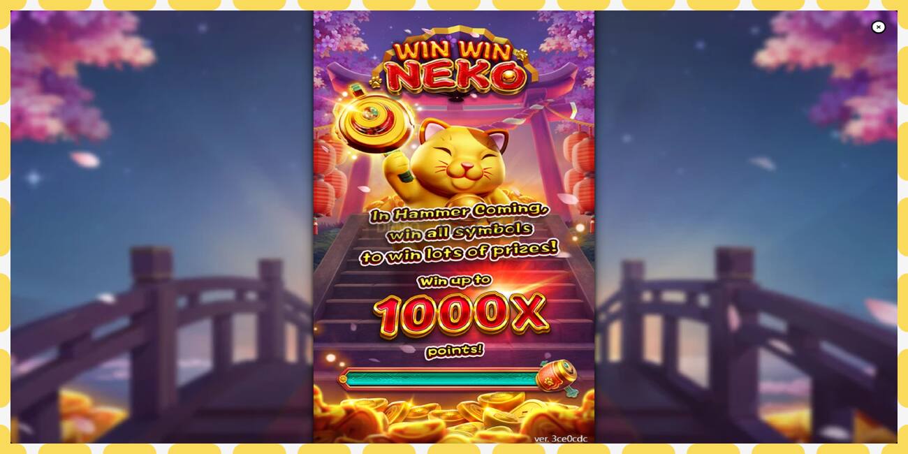 Demo slot Win Win Neko free and without registration, picture - 1