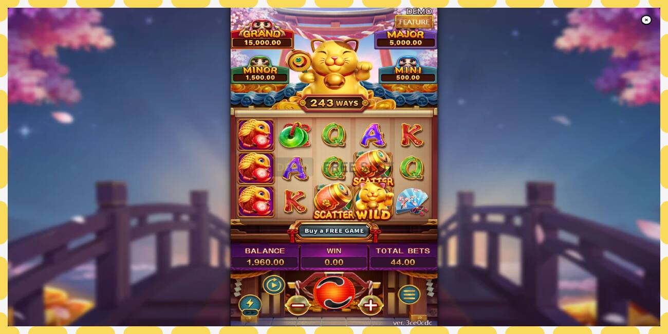 Demo slot Win Win Neko free and without registration, picture - 1