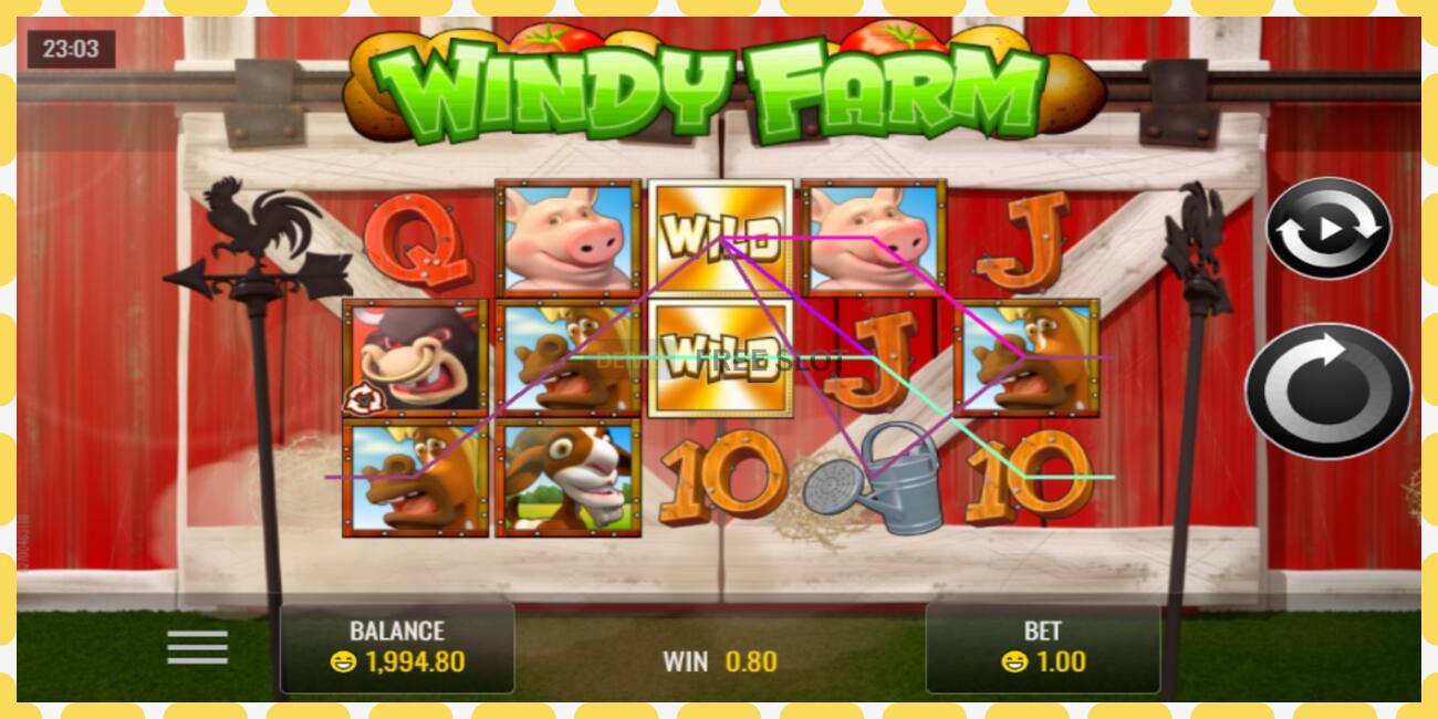 Demo slot Windy Farm නොමිලේ සහ ලියාපදිංචියකින් තොරව, පින්තූරය - 1