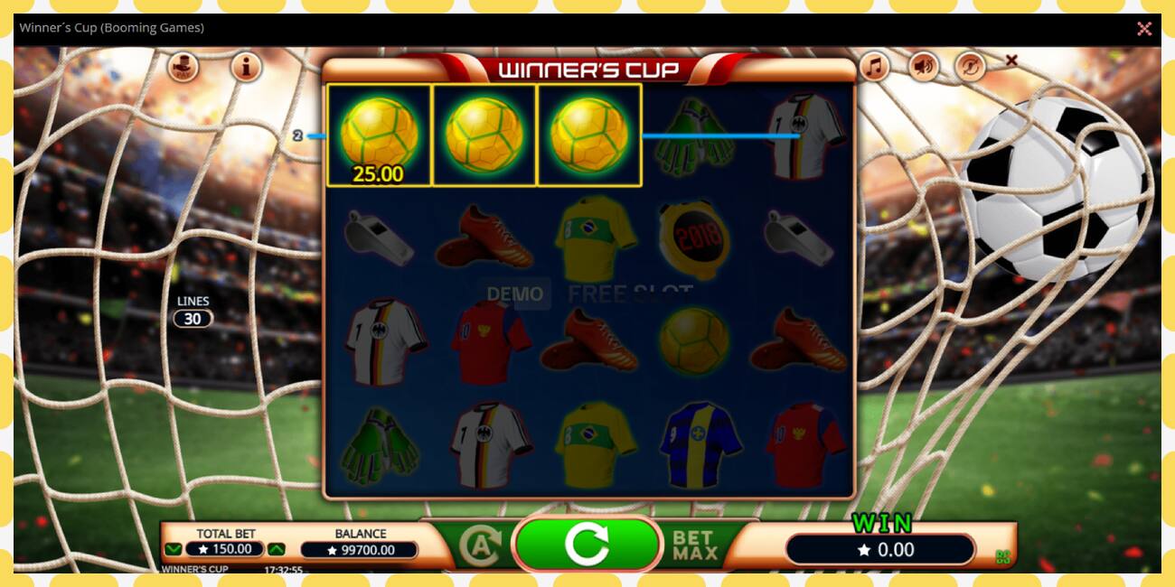 Demo-slot Winner´s Cup gratis en zonder registratie, afbeelding - 1