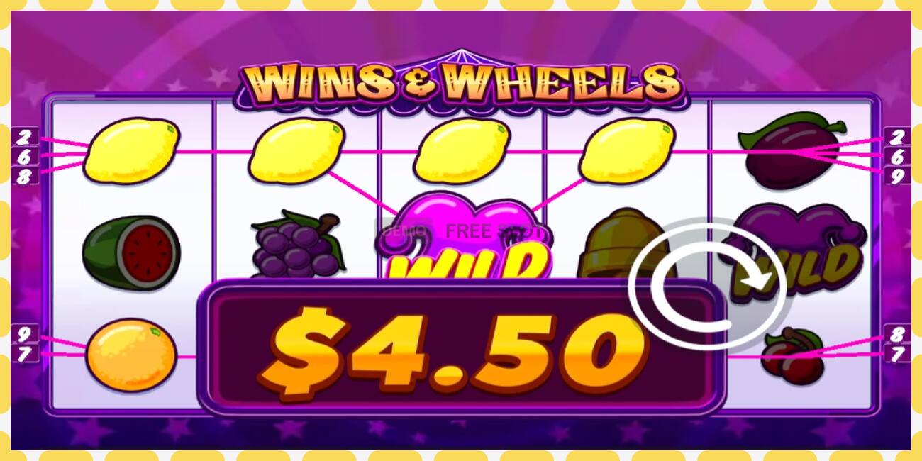 Demo-spor Wins & Wheels gratis og uten registrering, bilde - 1