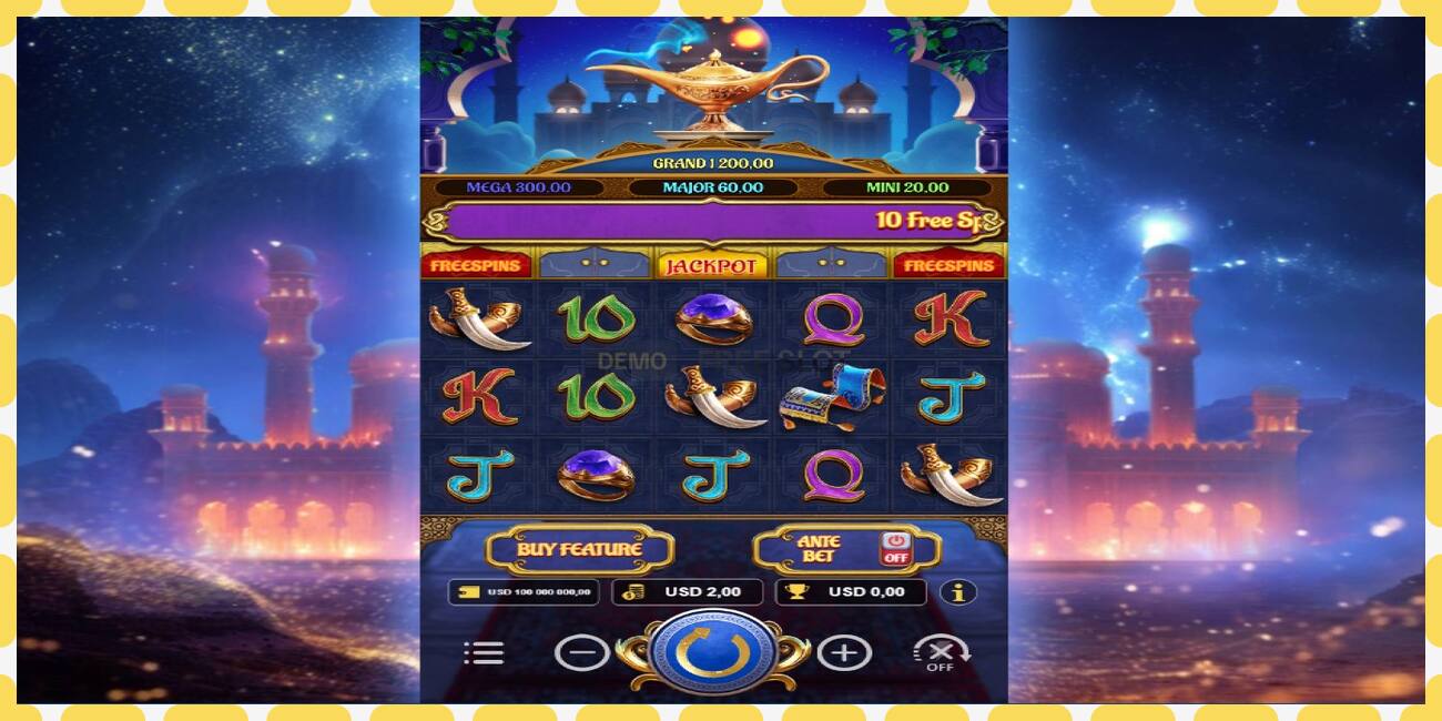 Demo slot Wishes of the Genie free and without registration, picture - 1