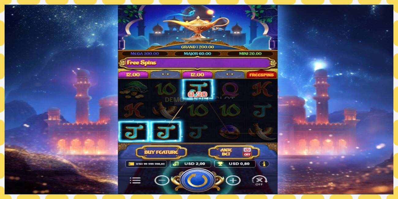 Demo slot Wishes of the Genie free and without registration, picture - 1