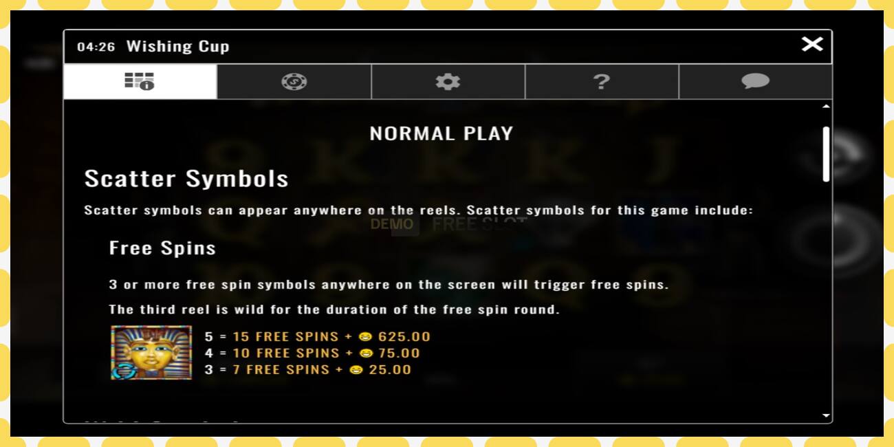 Demo slot Wishing Cup free and without registration, picture - 1