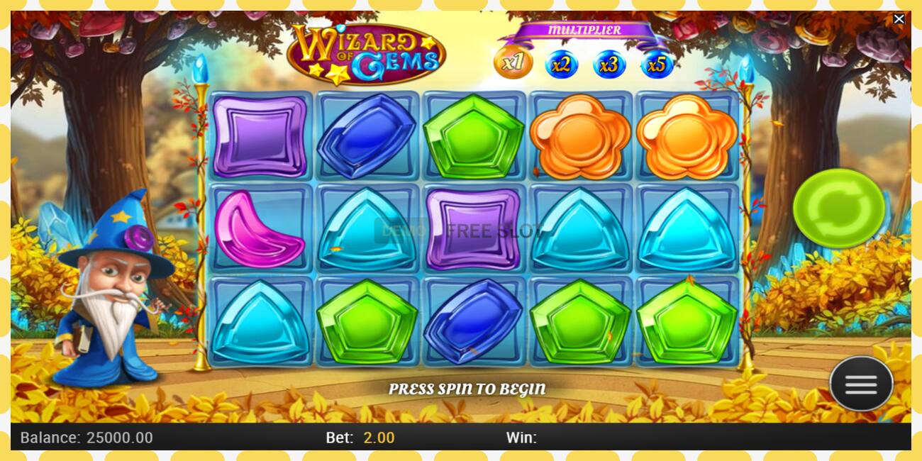 Demo slot Wizard of Gems free and without registration, picture - 1