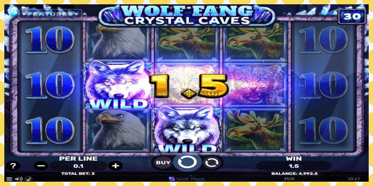 Demo yuvası Wolf Fang - Crystal Caves ücretsiz ve kayıt olmadan, resim - 1