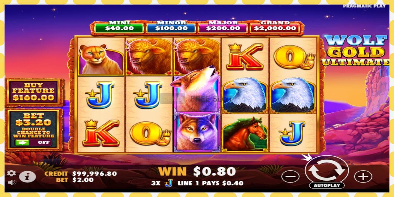 Slot dimostrativo Wolf Gold Ultimate gratuito e senza registrazione, immagine - 1