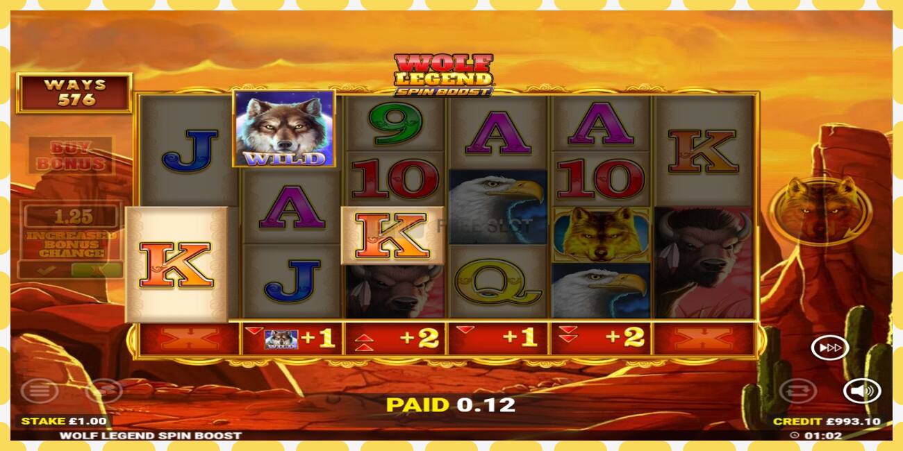 Slot de demonstração Wolf Legend Spin Boost grátis e sem registro, foto - 1