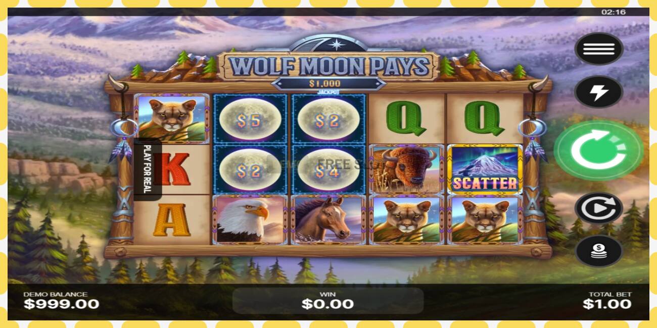 Demo slot Wolf Moon Pays නොමිලේ සහ ලියාපදිංචියකින් තොරව, පින්තූරය - 1