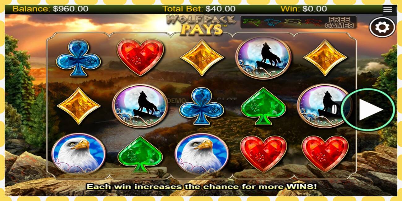 Demo slot Wolfpack Pays free and without registration, picture - 1