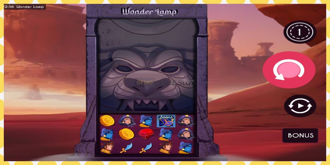 Demo slot Wonder Lamp free and without registration, picture - 1