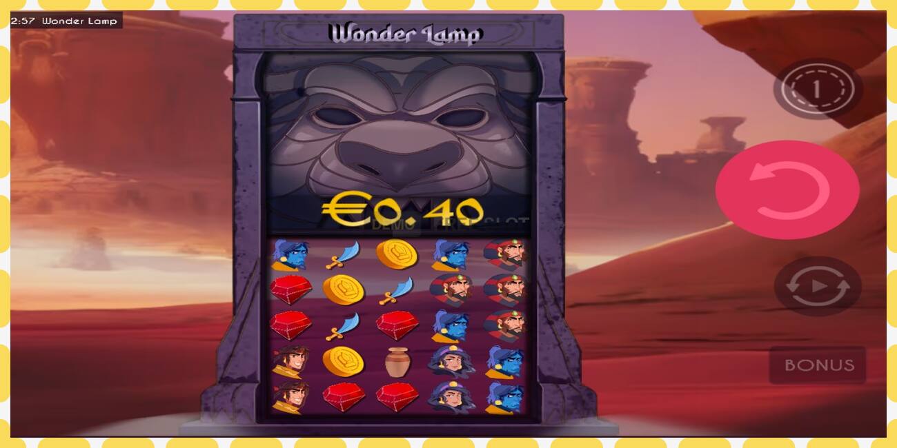 Demo slot Wonder Lamp free and without registration, picture - 1