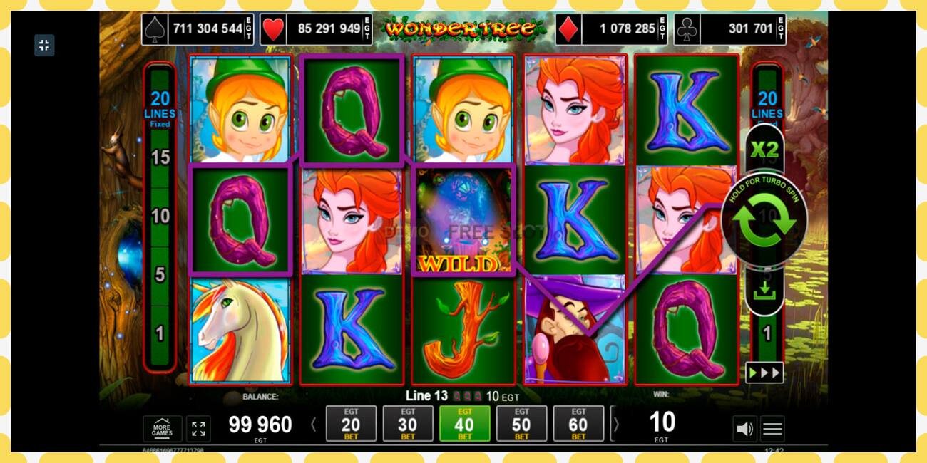 Demo slot Wonder Tree free and without registration, picture - 1