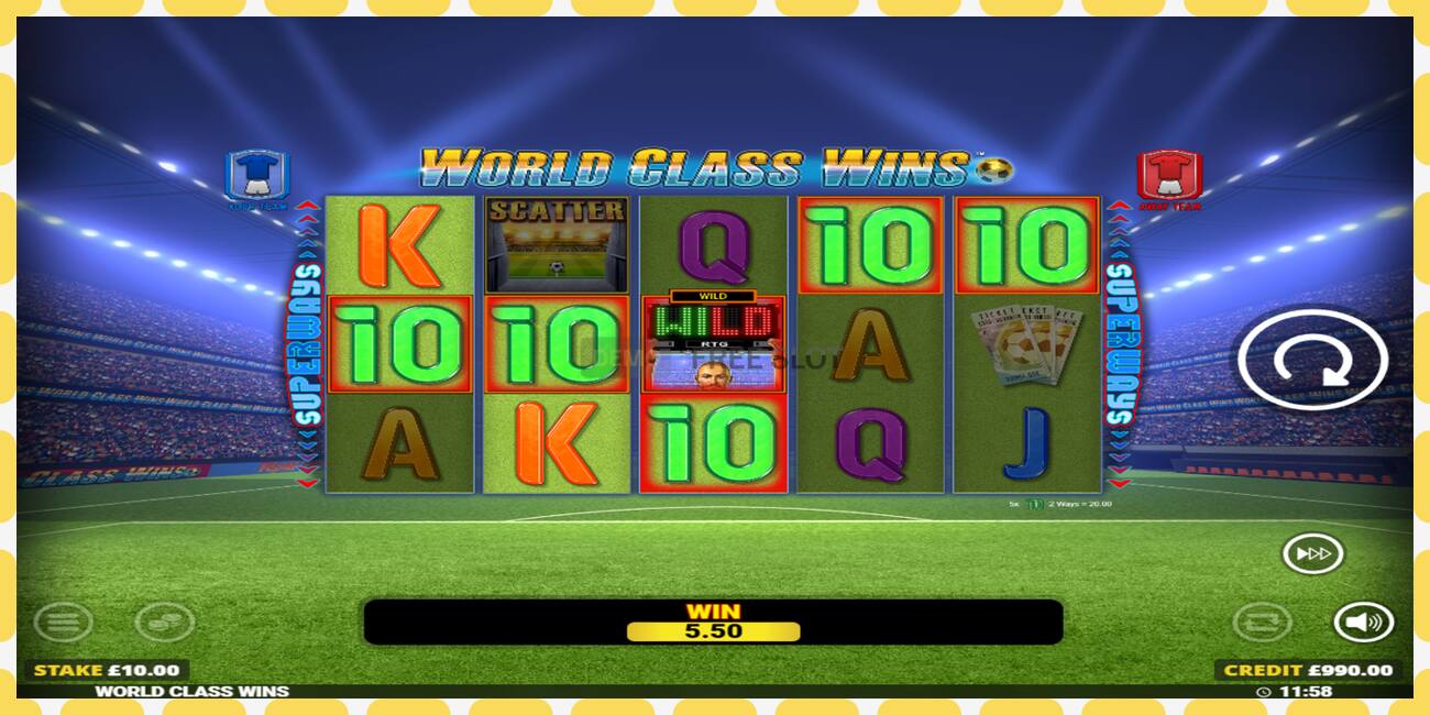 Demo-Slot World Class Wins kostenlos und ohne anmeldung, bild - 1