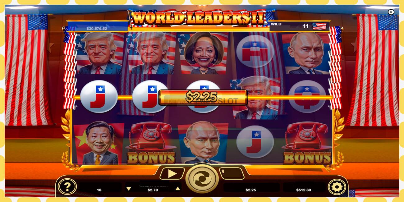 Demo slot World Leaders II free and without registration, picture - 1