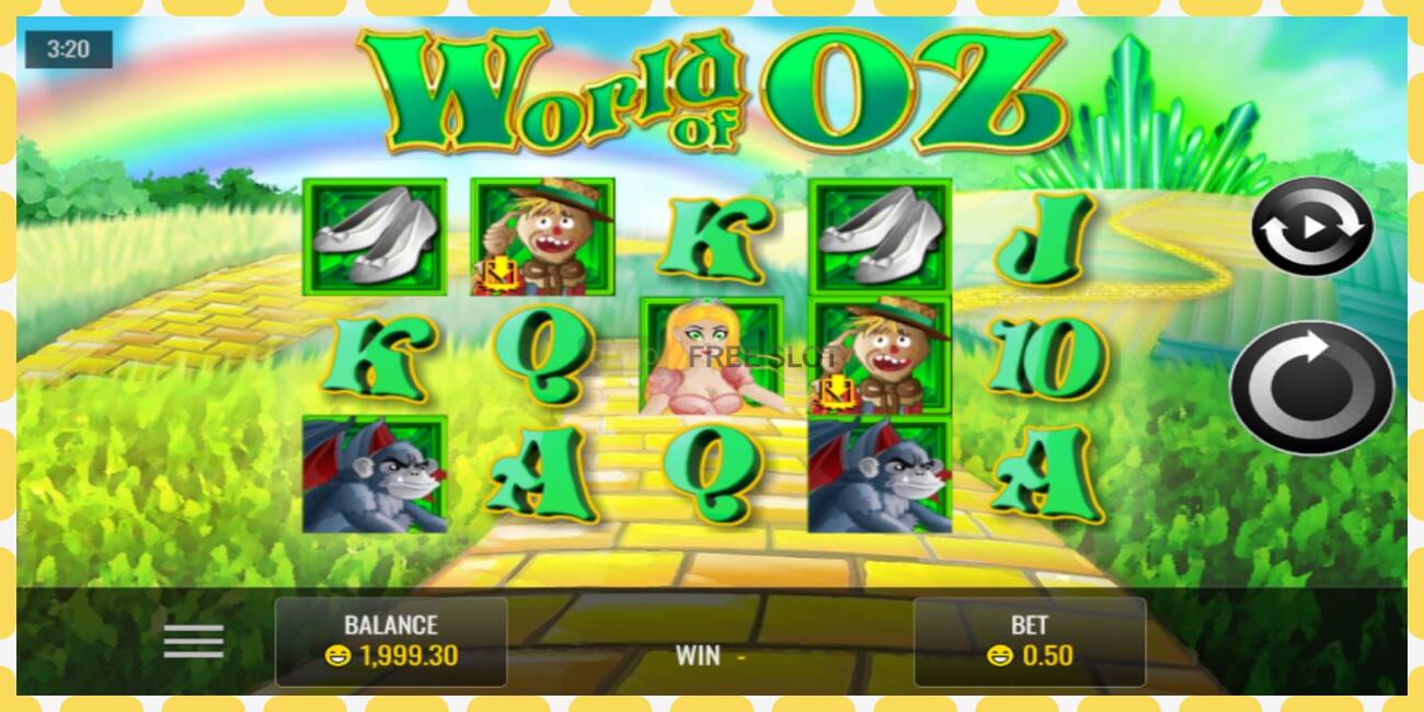 Demo slot World of Oz free and without registration, picture - 1