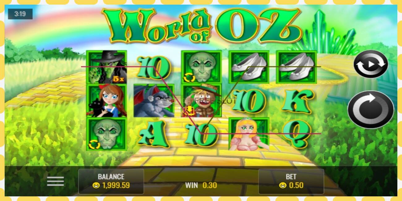 Demo slot World of Oz free and without registration, picture - 1