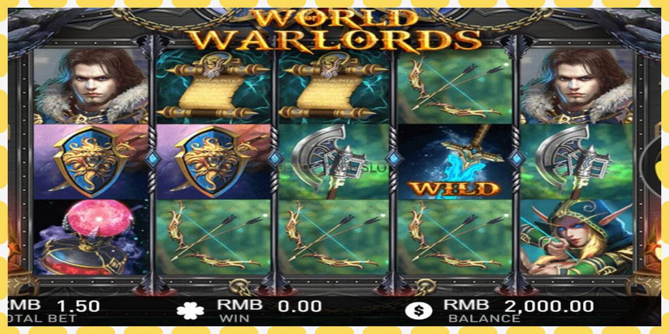 Demo slot World of Warlords free and without registration, picture - 1