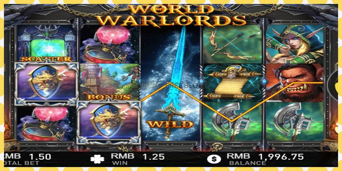 Demo slot World of Warlords free and without registration, picture - 1