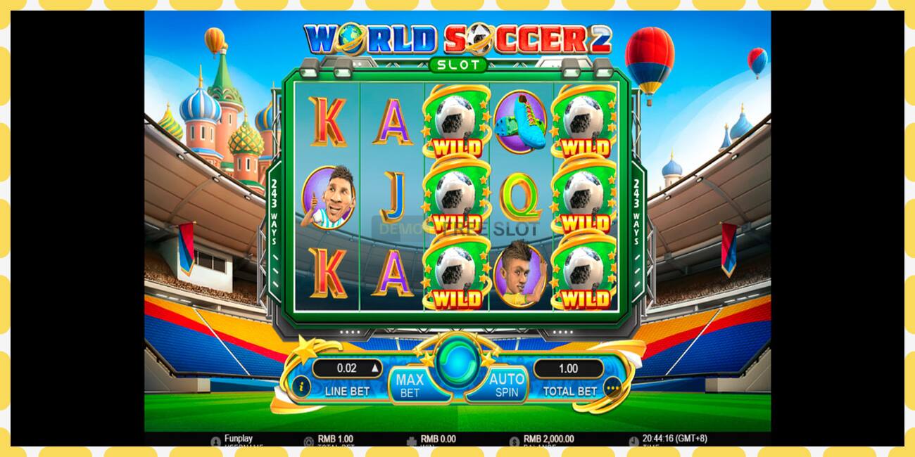 Demo slot World Soccer Slot 2 free and without registration, picture - 1