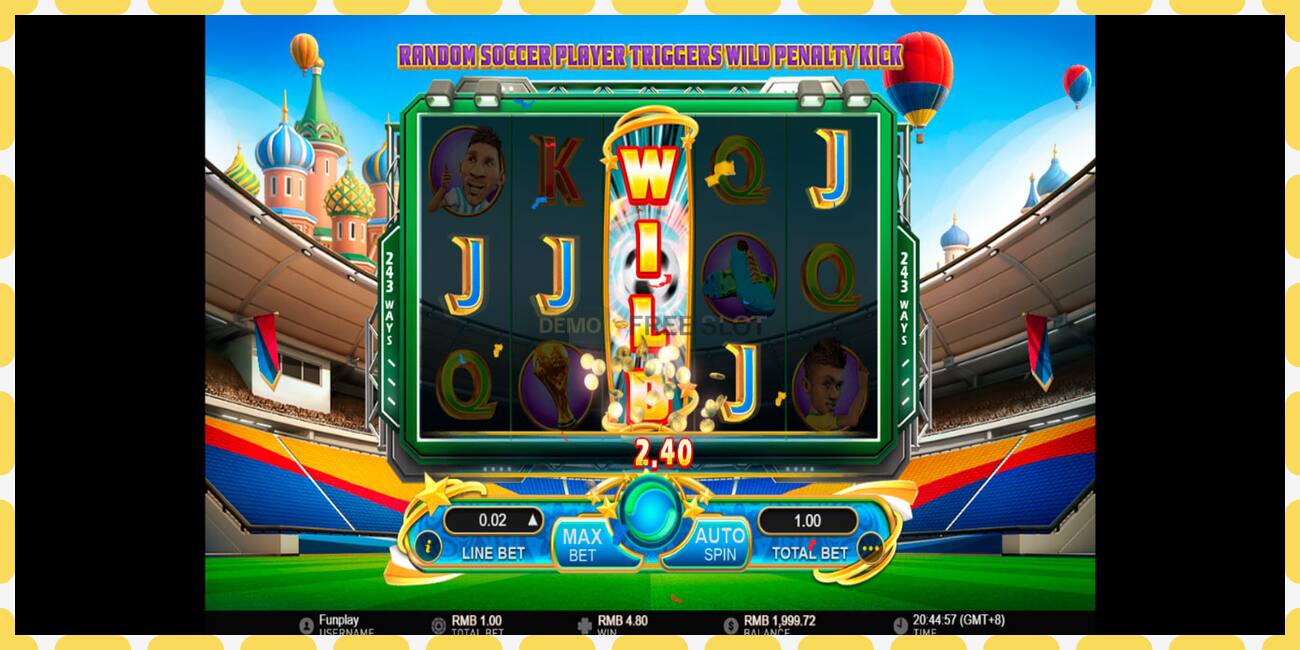 Demo slot World Soccer Slot 2 free and without registration, picture - 1