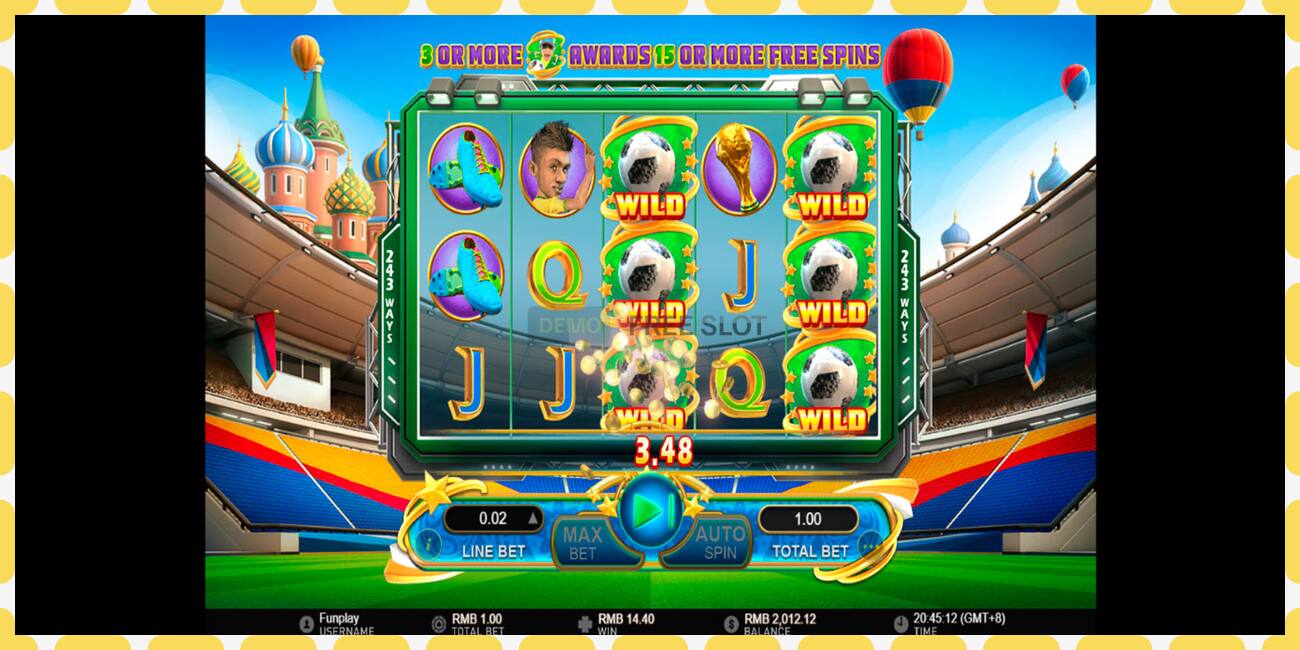 Demo slot World Soccer Slot 2 free and without registration, picture - 1