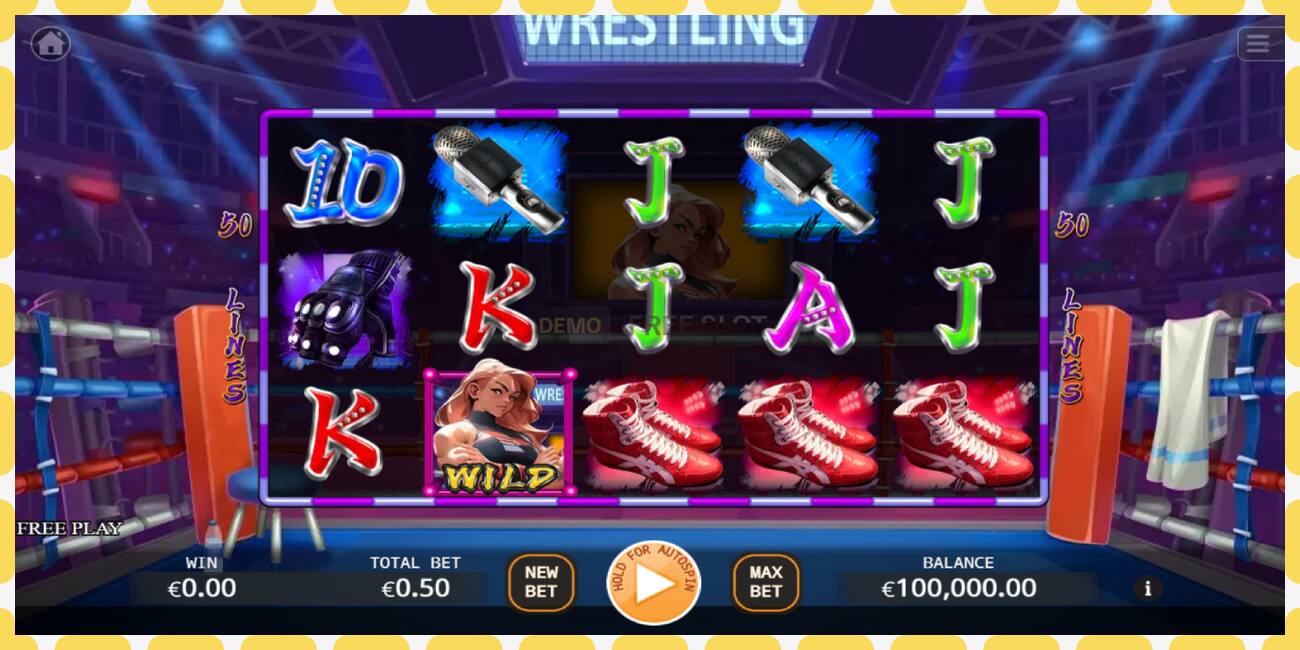 Demo slot Wrestling Queen free and without registration, picture - 1