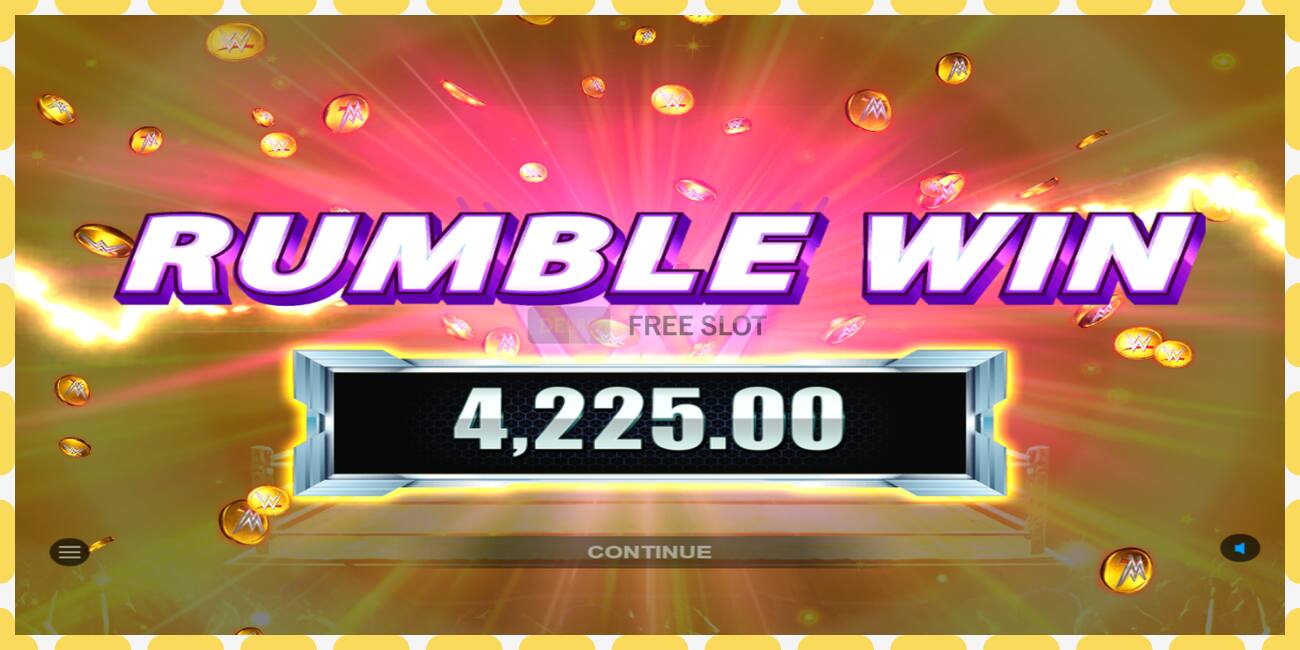 Demo slot WWE Bonus Rumble Gold Blitz free and without registration, picture - 1