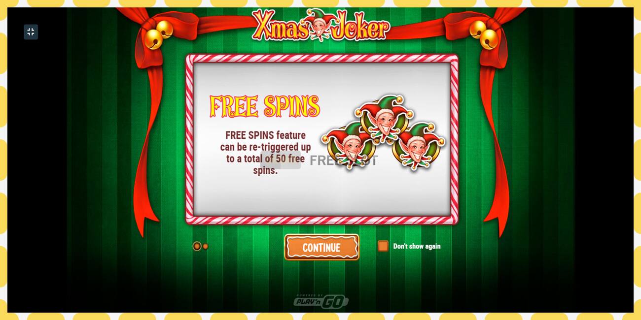 Demo slot Xmas Joker free and without registration, picture - 1