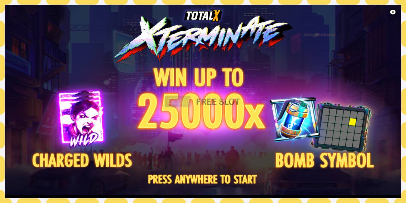 Demo slot Xterminate free and without registration, picture - 1