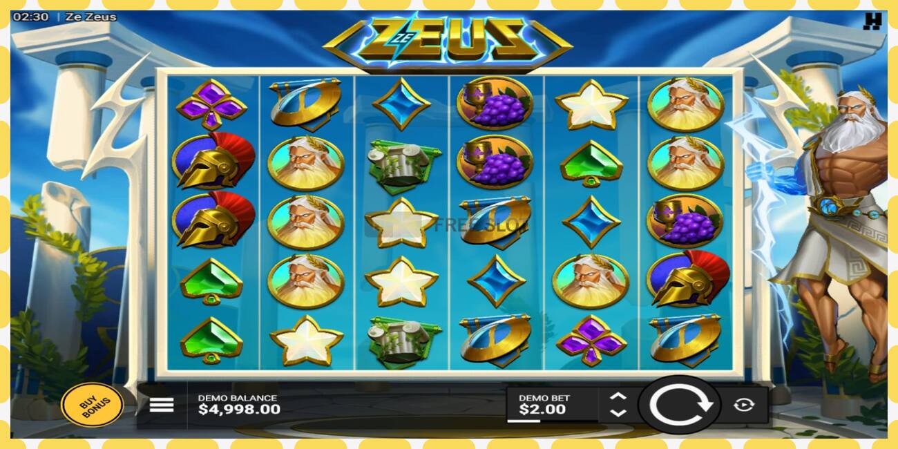 Demo slot Ze Zeus free and without registration, picture - 1