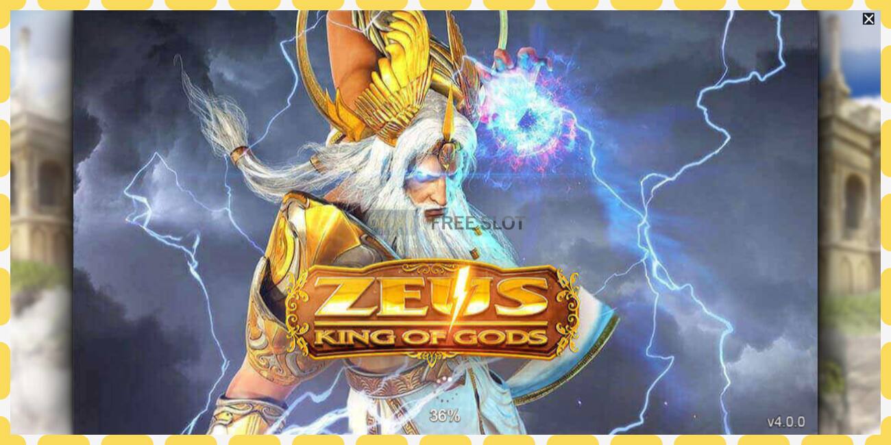 Demo slot Zeus King of Gods free and without registration, picture - 1