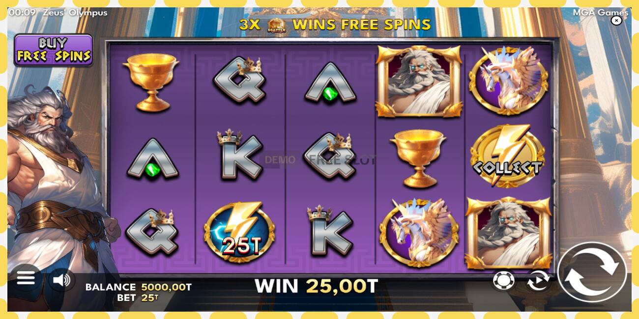 Demo slot Zeus Olympus free and without registration, picture - 1