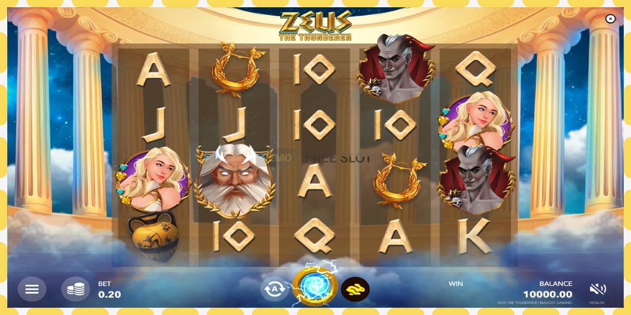 Demo slot Zeus The Thunderer free and without registration, picture - 1