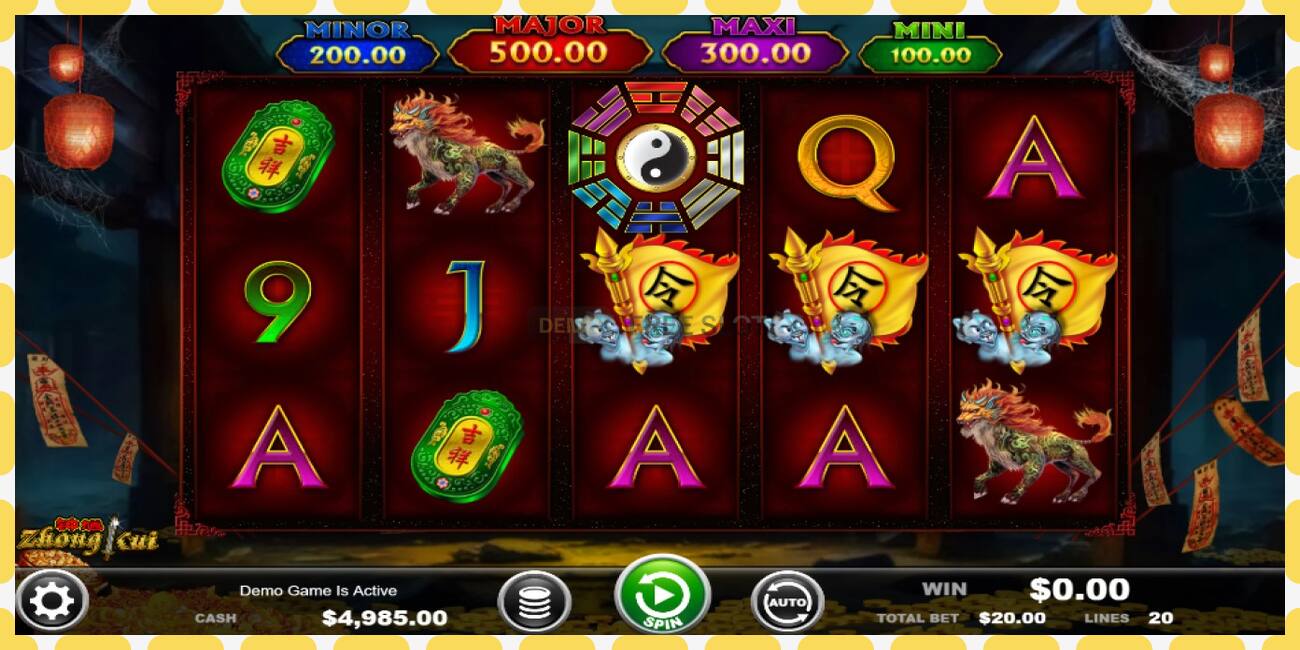 Demo slot Zhong Kui free and without registration, picture - 1