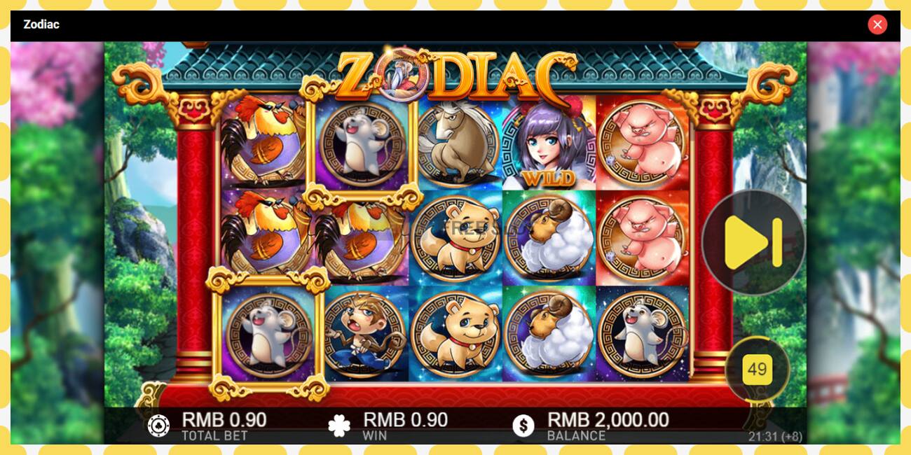 Demo slot Zodiac free and without registration, picture - 1