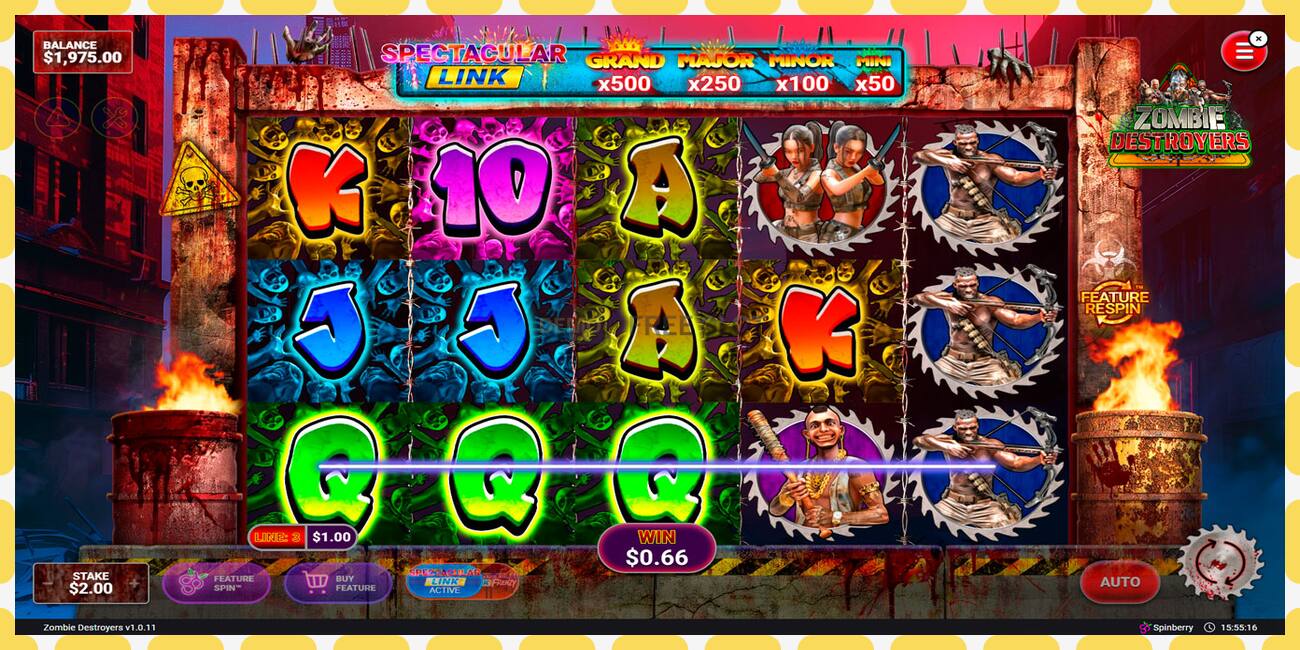 Slot demo Zombie Destroyers percuma dan tanpa pendaftaran, gambar - 1