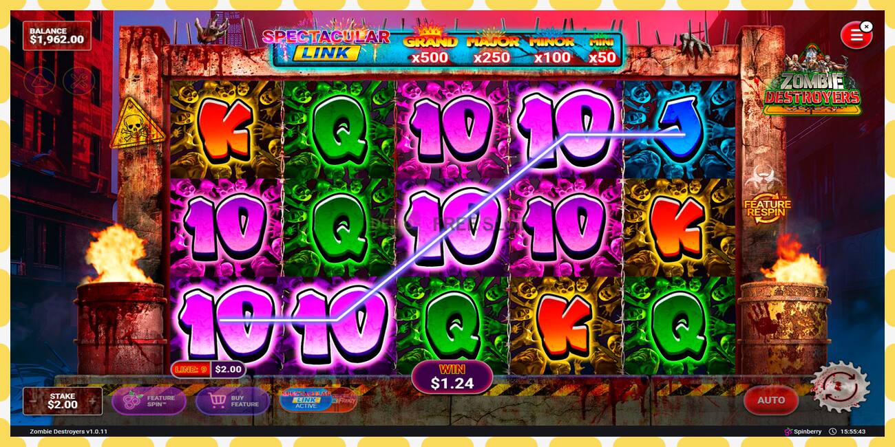 Slot demo Zombie Destroyers gratuit și fără înregistrare, imagine - 1