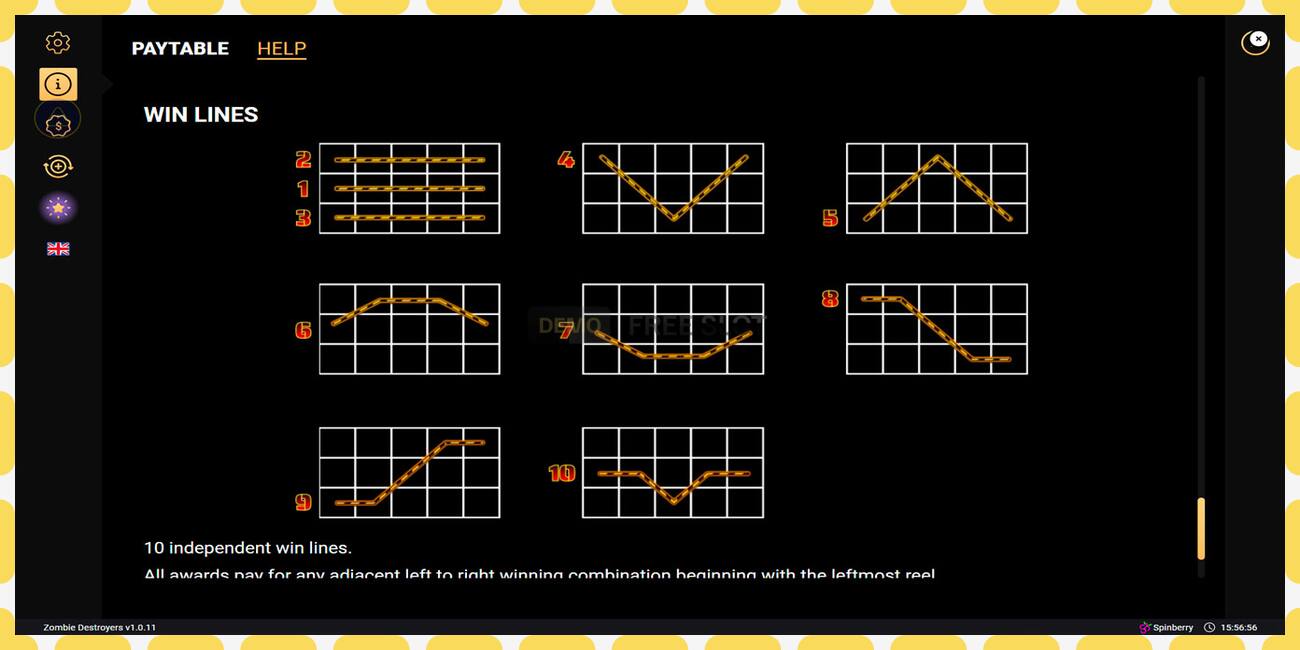 Демо слот Zombie Destroyers безкоштовно та без реєстрації, малюнок - 1