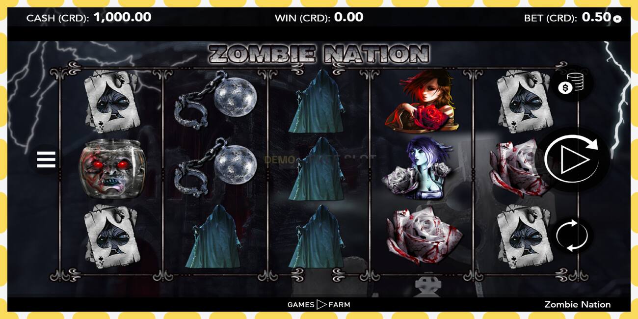 Demo-spor Zombie Nation gratis og uten registrering, bilde - 1