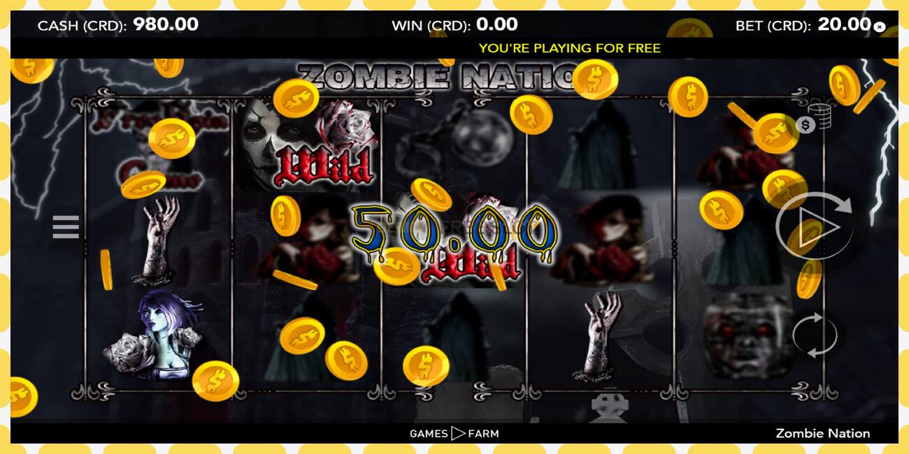 Demo-spor Zombie Nation gratis og uten registrering, bilde - 1