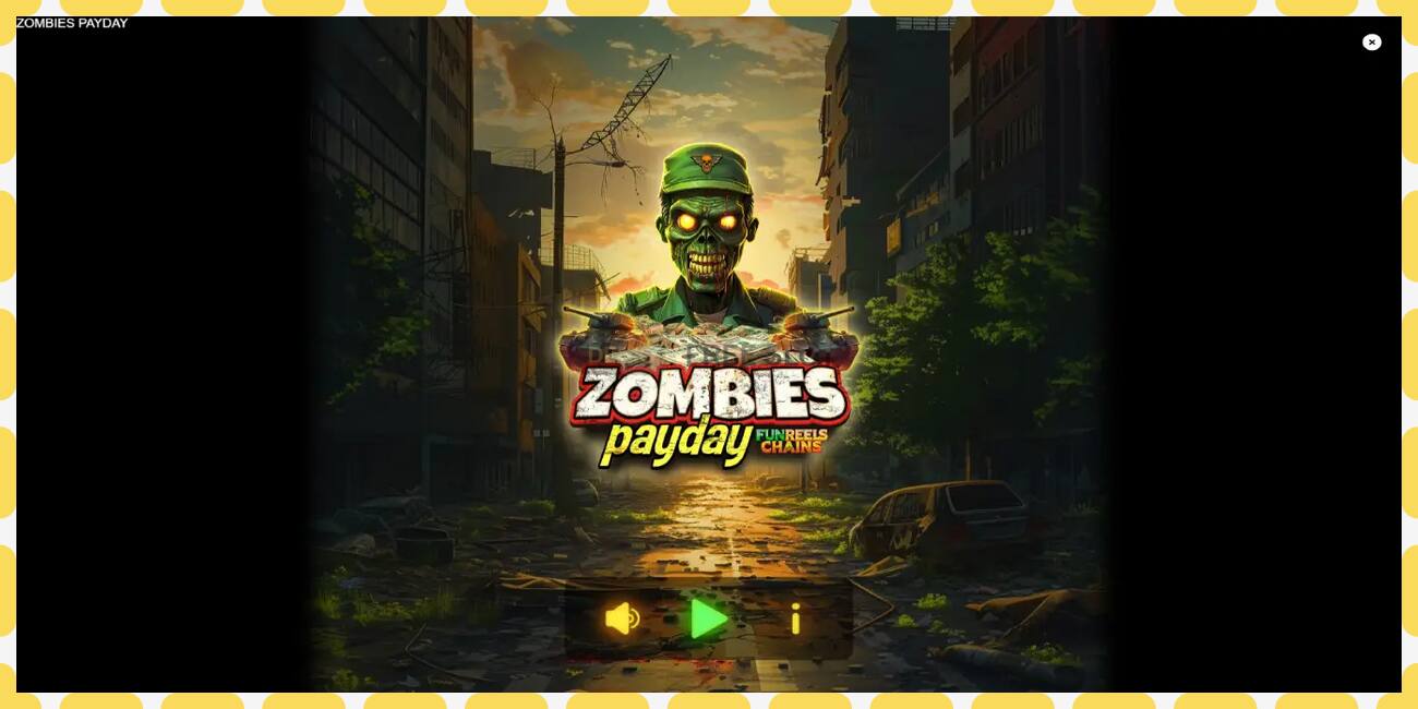 Demo slot Zombies Payday free and without registration, picture - 1