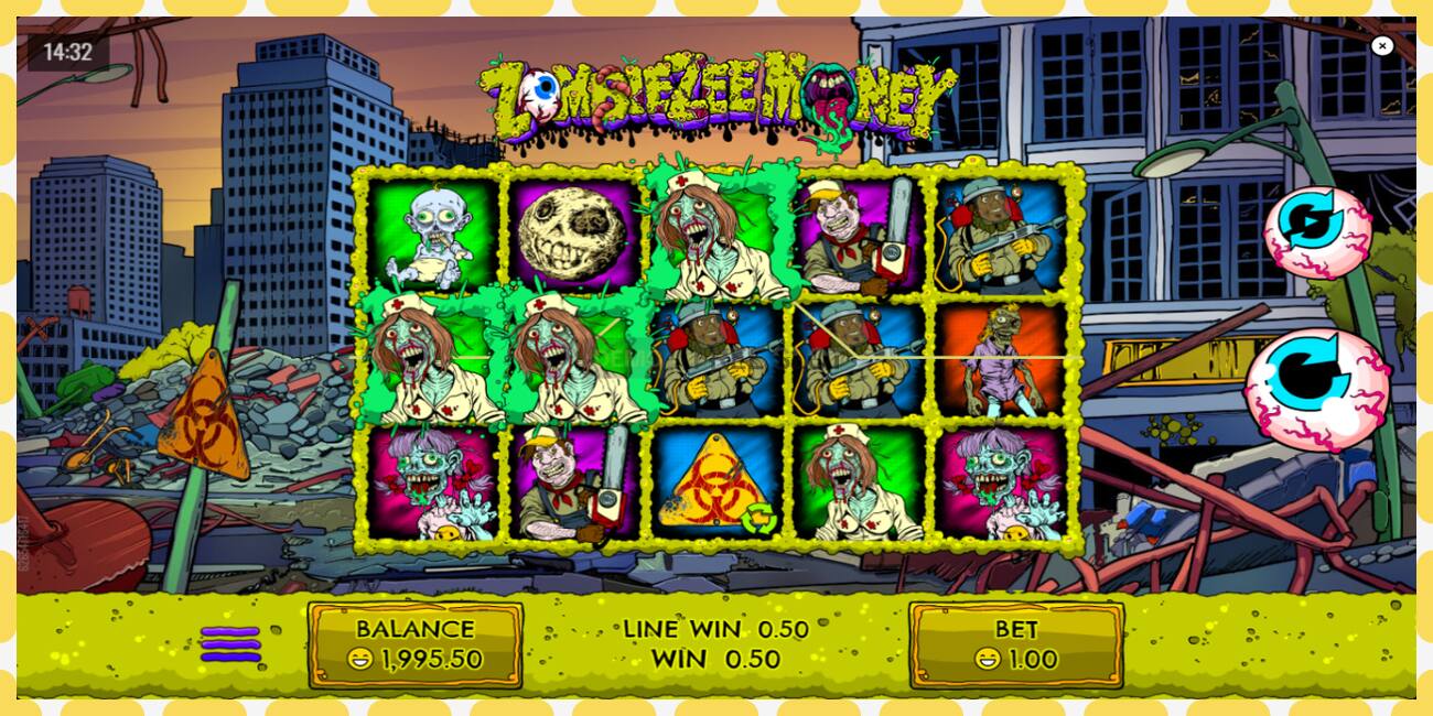 Demo yuvası Zombiezee Money ücretsiz ve kayıt olmadan, resim - 1