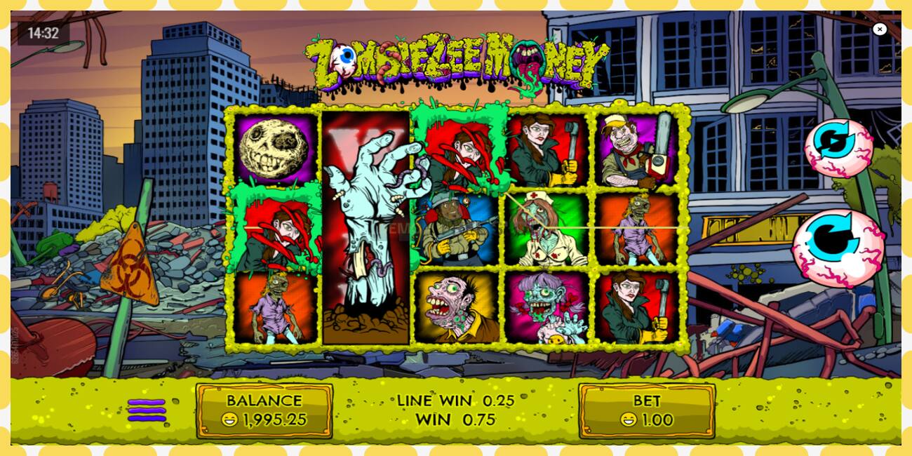 Demo slot Zombiezee Money zadarmo a bez registrácie, obrázok - 1