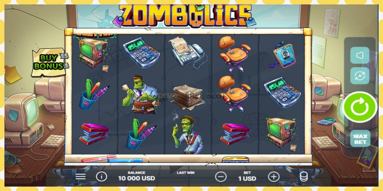 Demo slot Zombolics free and without registration, picture - 1